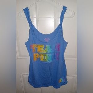 Pink Victoria’s Secret Women’s Team Pink Tank Top